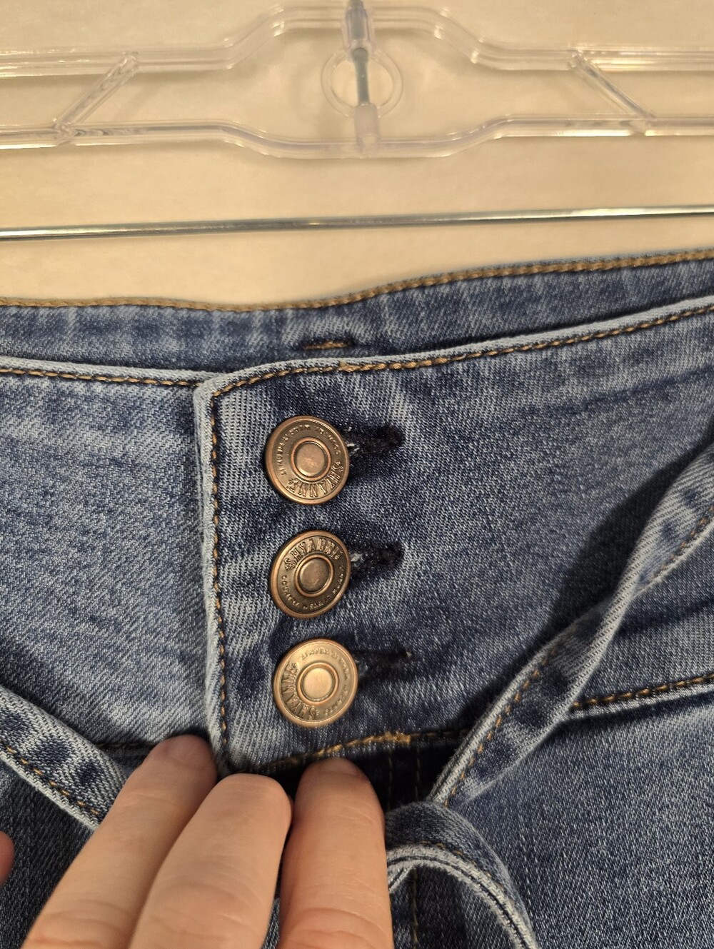 Shyanne 70s Retro Wide Leg Palazzo western 3 Trendy Denim Jeans. Ladies 30/34 - Picture 4 of 13